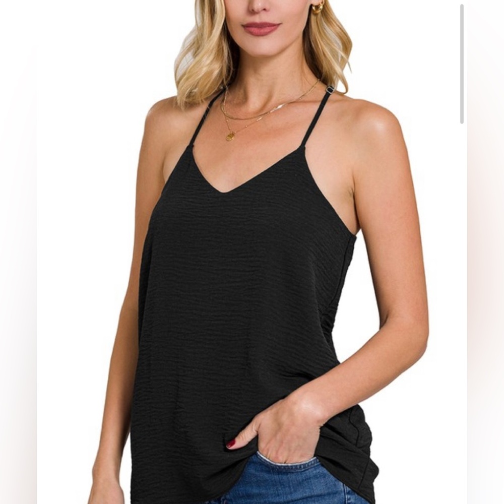 Basic Woven Tank - New